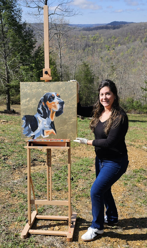 1 Pet-Gilded (24"x24" Canvas)