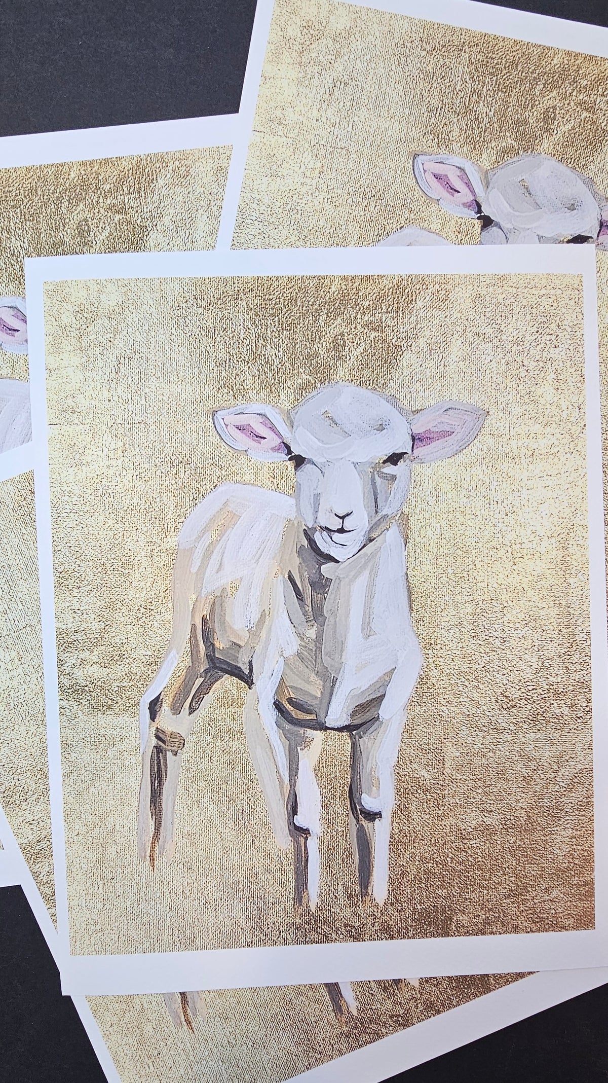 Baby Lamb Reproduction print