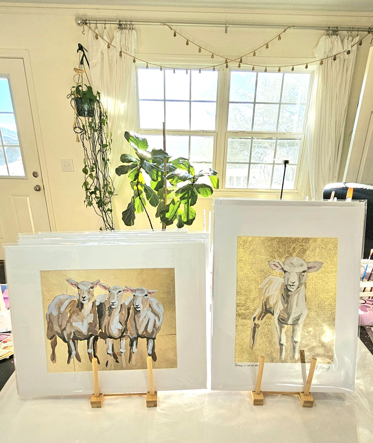 Print - Sheep - The Gossip Girls