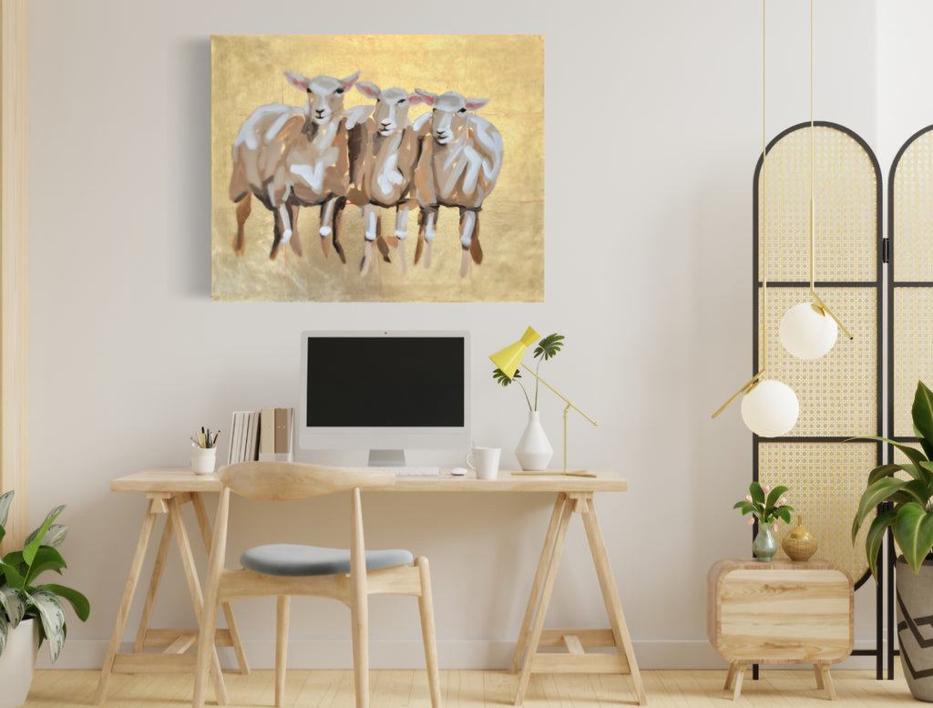Print - Sheep - The Gossip Girls